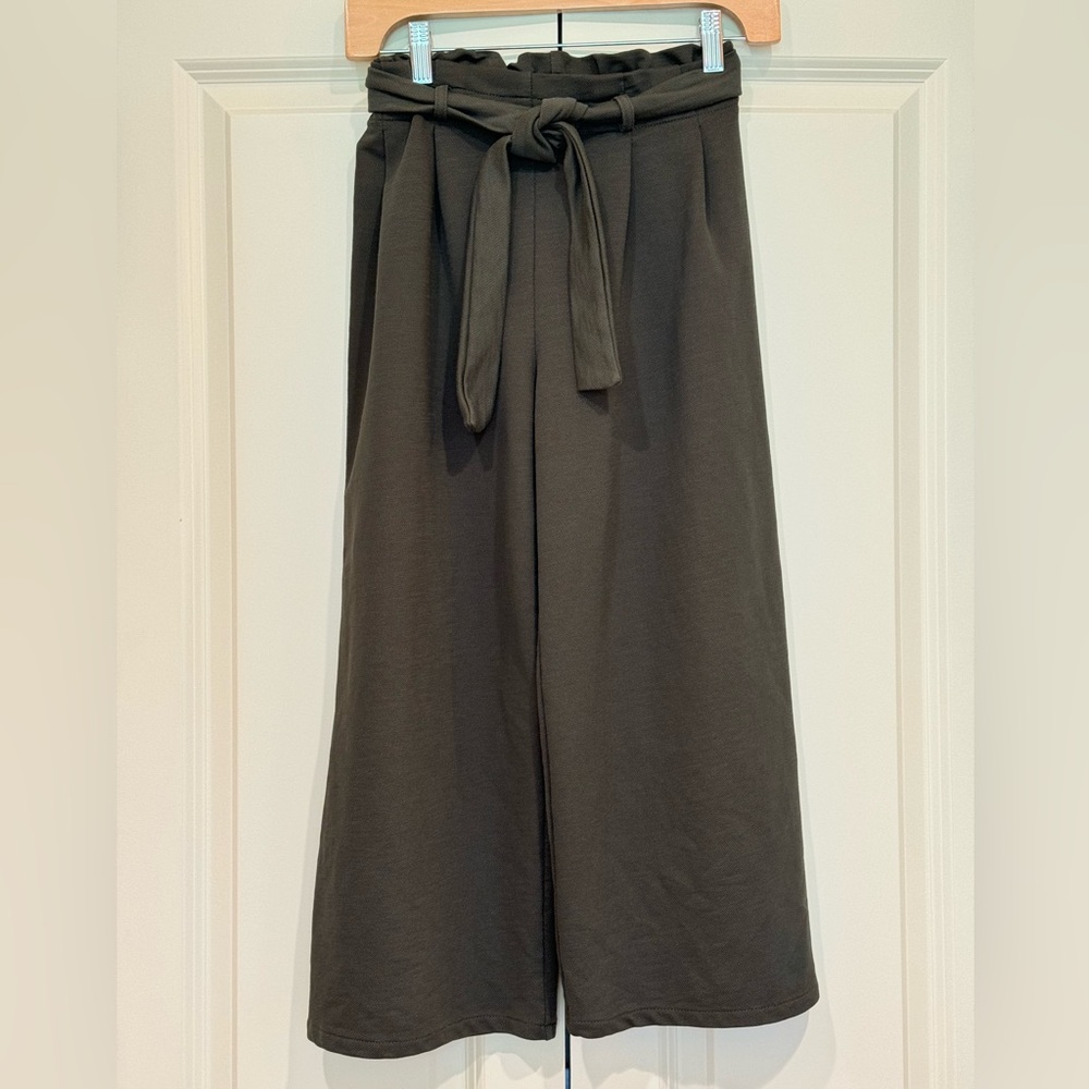 Zara Kids Dark Olive Pants, size 11/12
